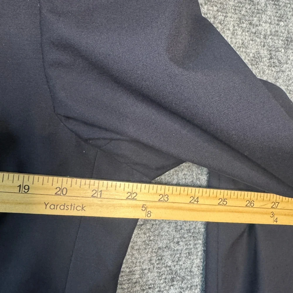 JOS. A.‎ BANK Mens 43R Blazer Jacket Navy Blue Wool Two Button Classic Business